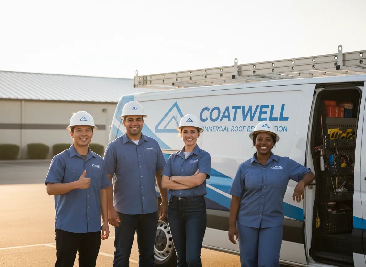 Commercial roof coating company in Belleville, PA